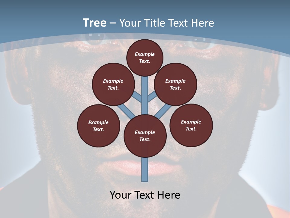 Male Hard Black PowerPoint Template