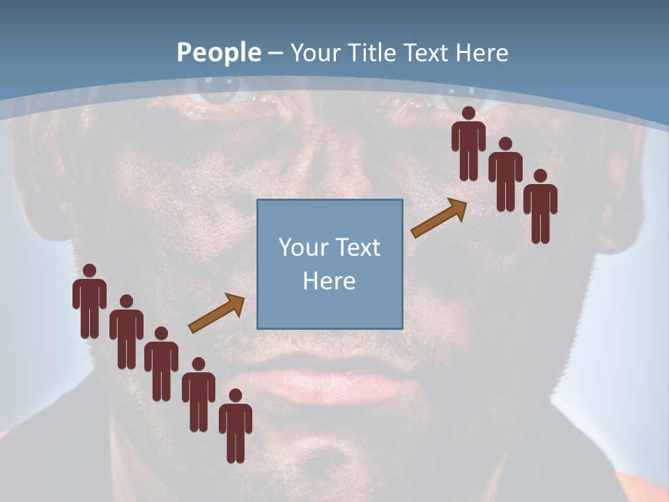 Male Hard Black PowerPoint Template