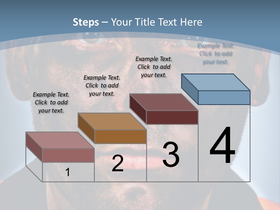 Male Hard Black PowerPoint Template