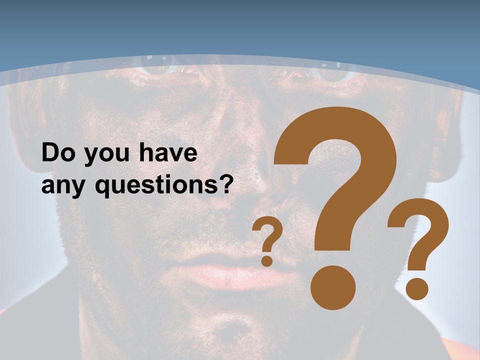 Male Hard Black PowerPoint Template