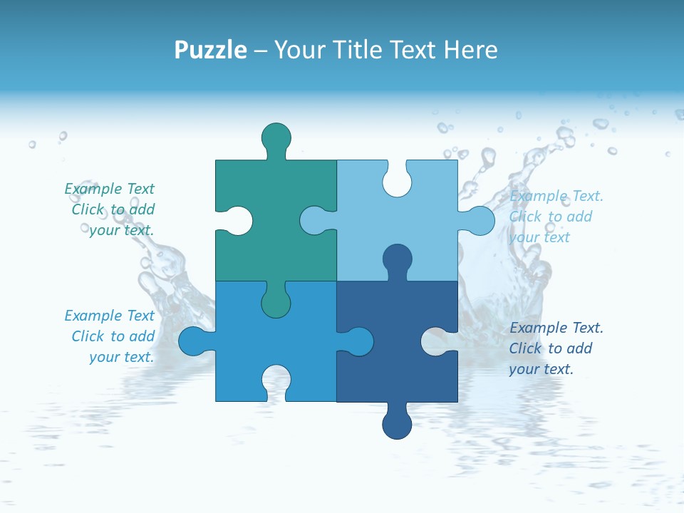 Spa Isolated Macro PowerPoint Template