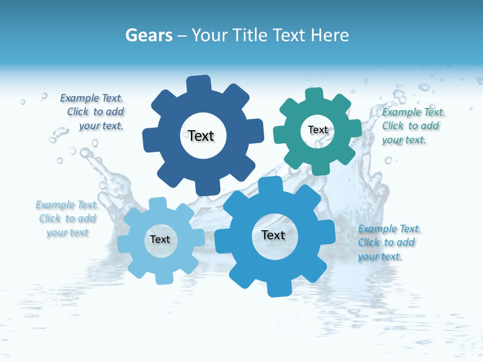 Spa Isolated Macro PowerPoint Template