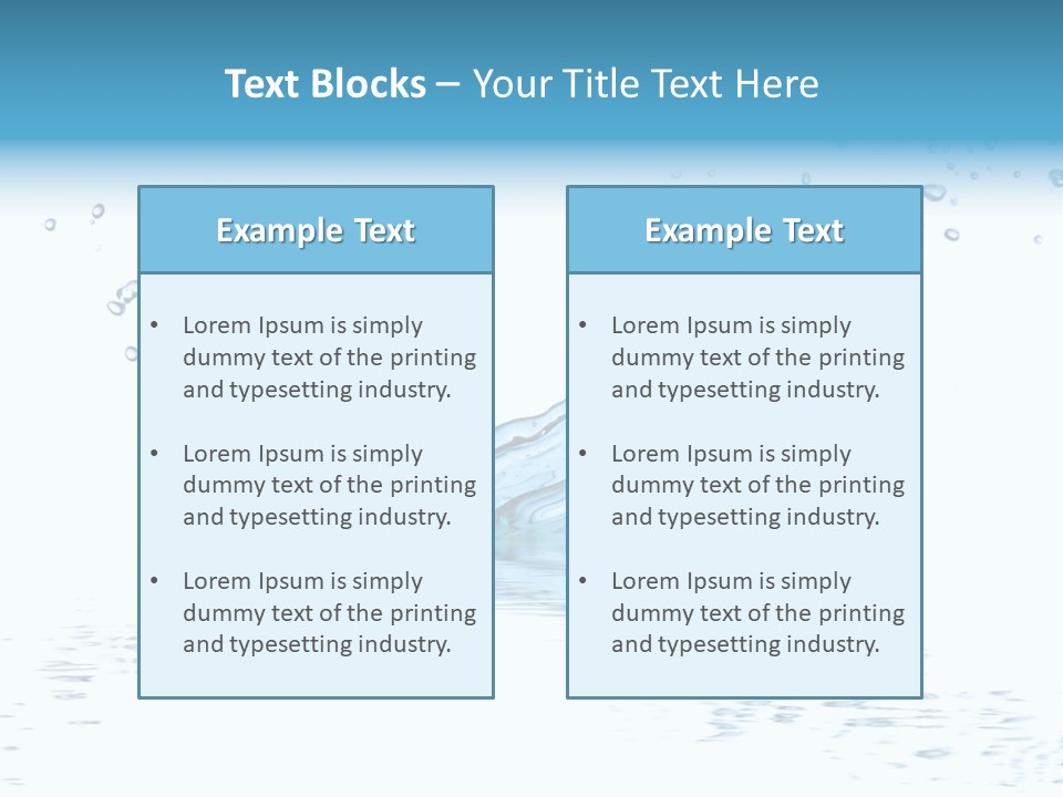 Spa Isolated Macro PowerPoint Template