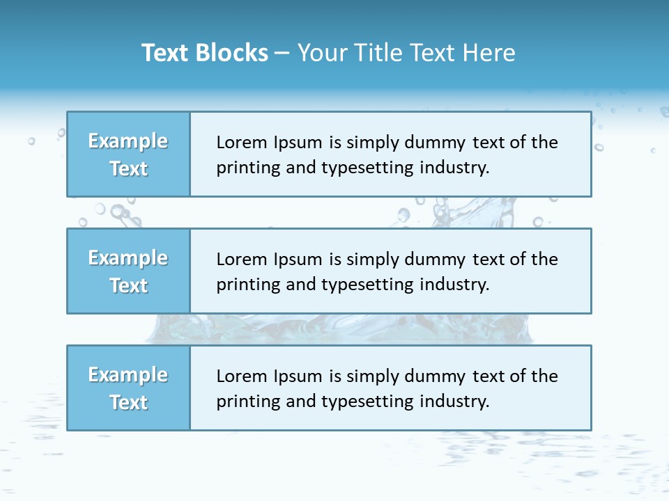 Spa Isolated Macro PowerPoint Template