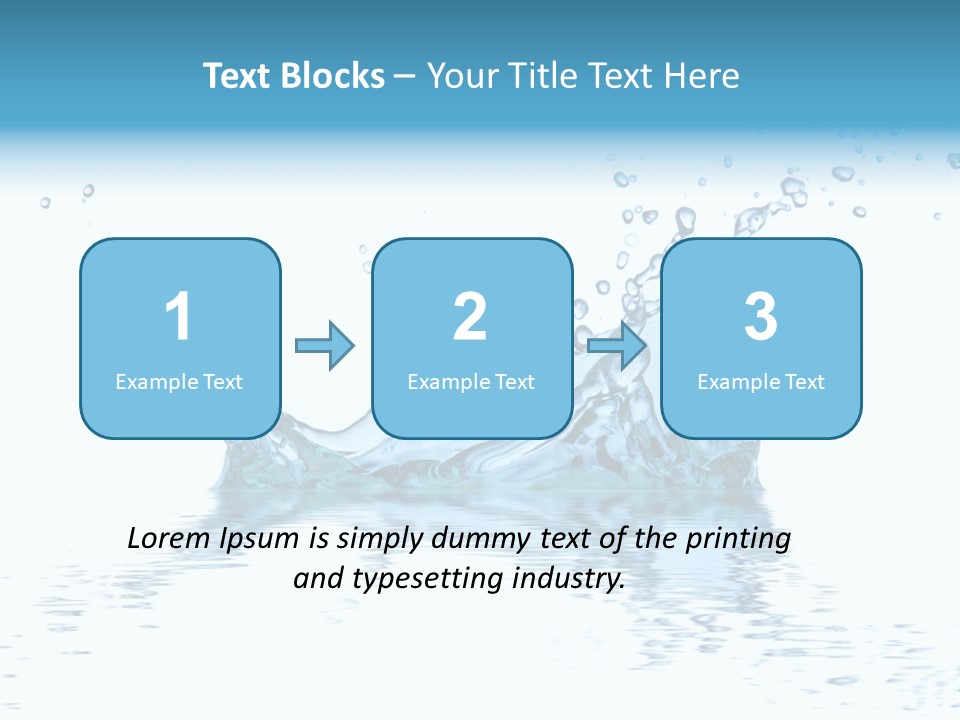 Spa Isolated Macro PowerPoint Template