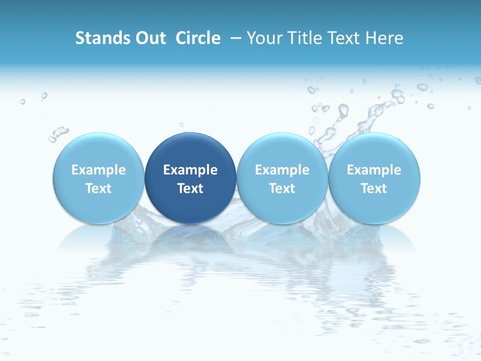 Spa Isolated Macro PowerPoint Template