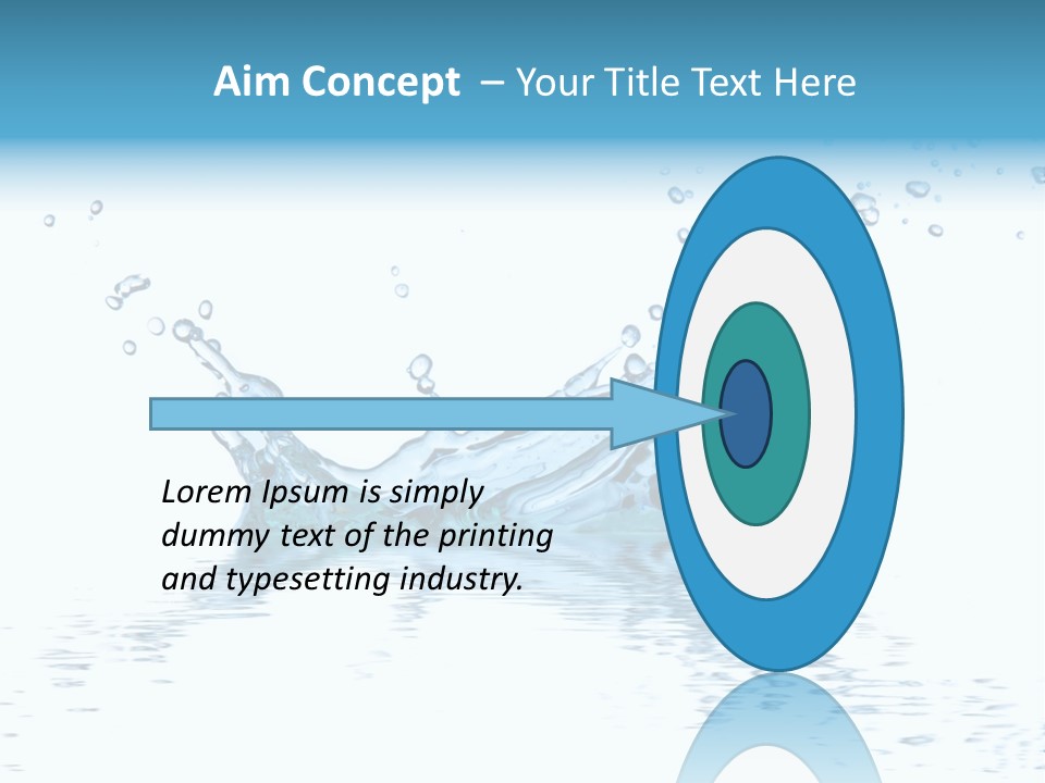 Spa Isolated Macro PowerPoint Template