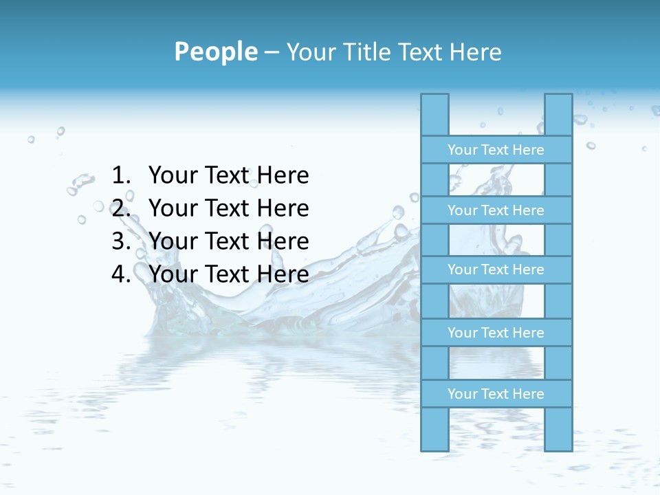 Spa Isolated Macro PowerPoint Template