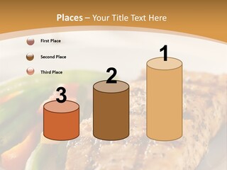 Colour Plate Salmon PowerPoint Template