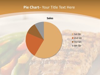 Colour Plate Salmon PowerPoint Template