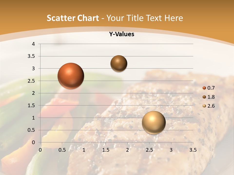 Colour Plate Salmon PowerPoint Template
