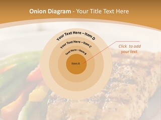 Colour Plate Salmon PowerPoint Template