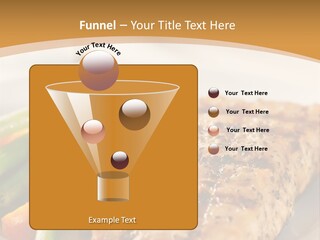 Colour Plate Salmon PowerPoint Template