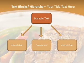 Colour Plate Salmon PowerPoint Template