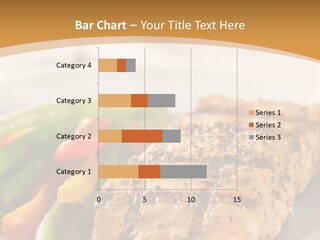 Colour Plate Salmon PowerPoint Template