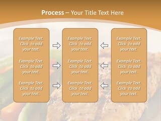 Colour Plate Salmon PowerPoint Template
