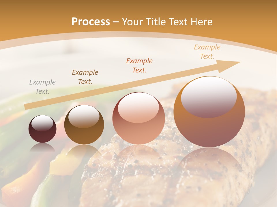 Colour Plate Salmon PowerPoint Template