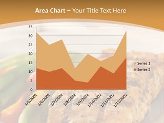 Colour Plate Salmon PowerPoint Template