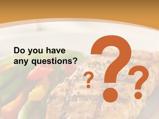 Colour Plate Salmon PowerPoint Template