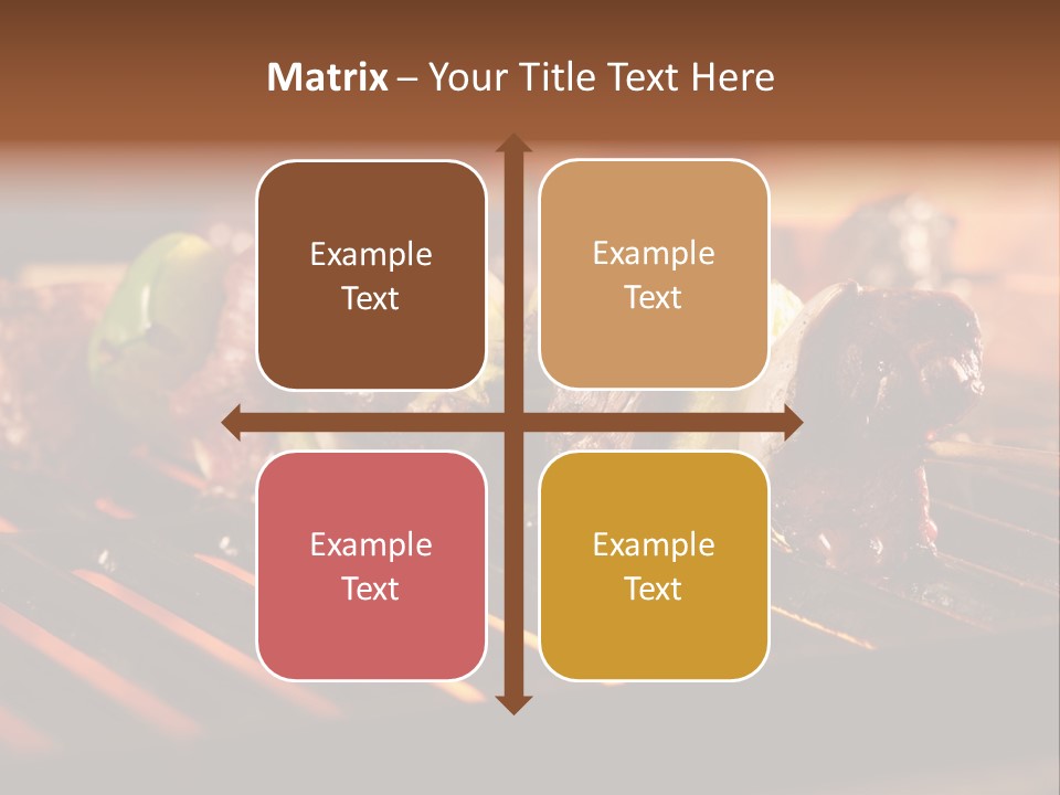 Dark Beef Smoke PowerPoint Template