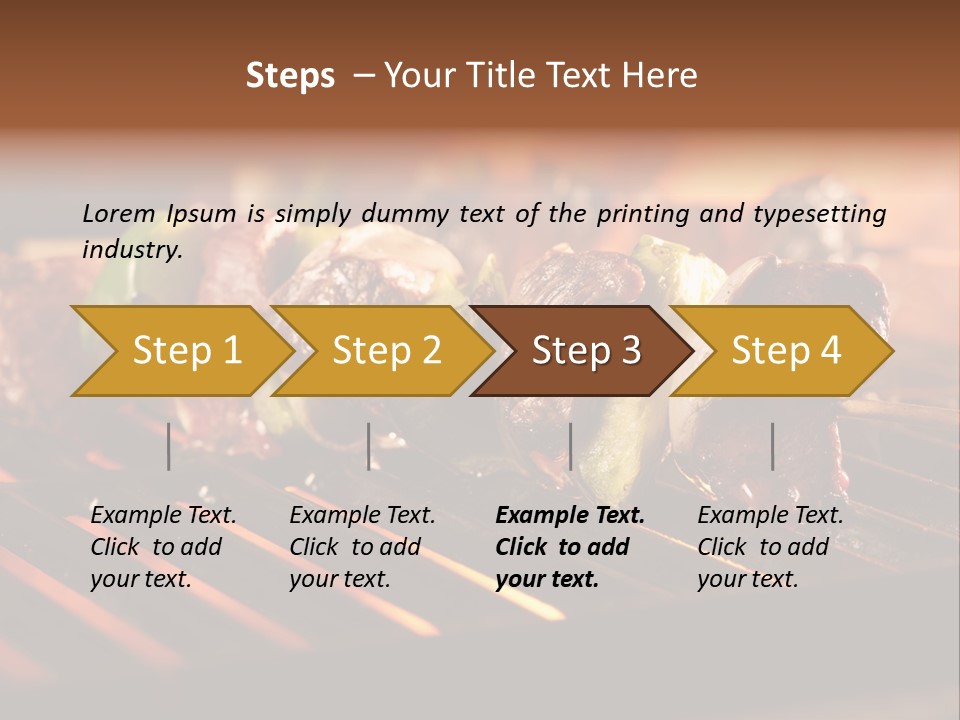 Dark Beef Smoke PowerPoint Template