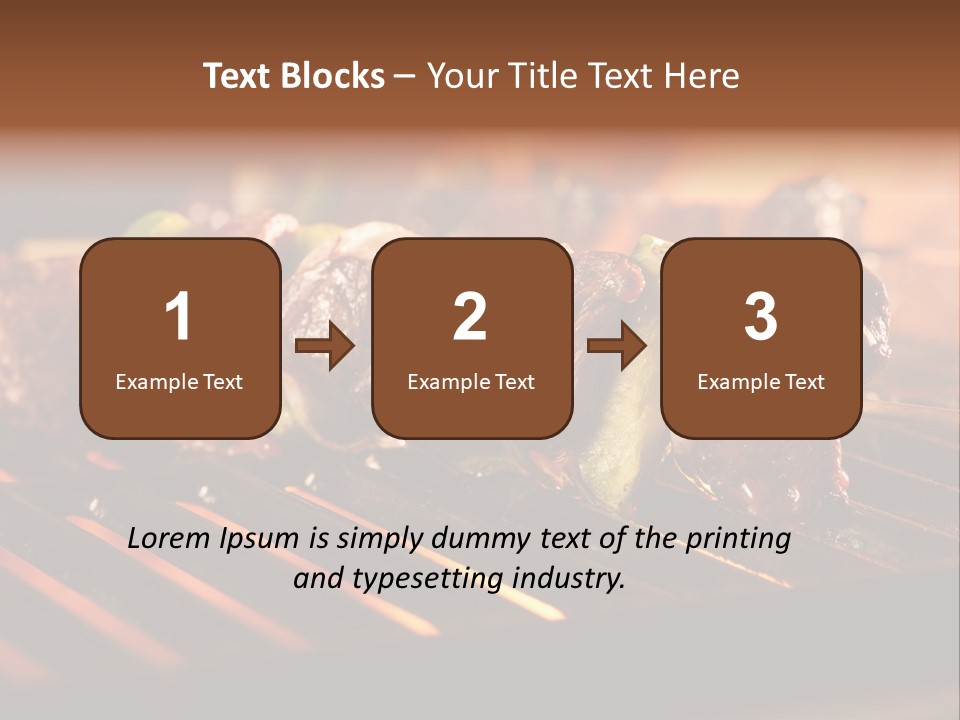 Dark Beef Smoke PowerPoint Template