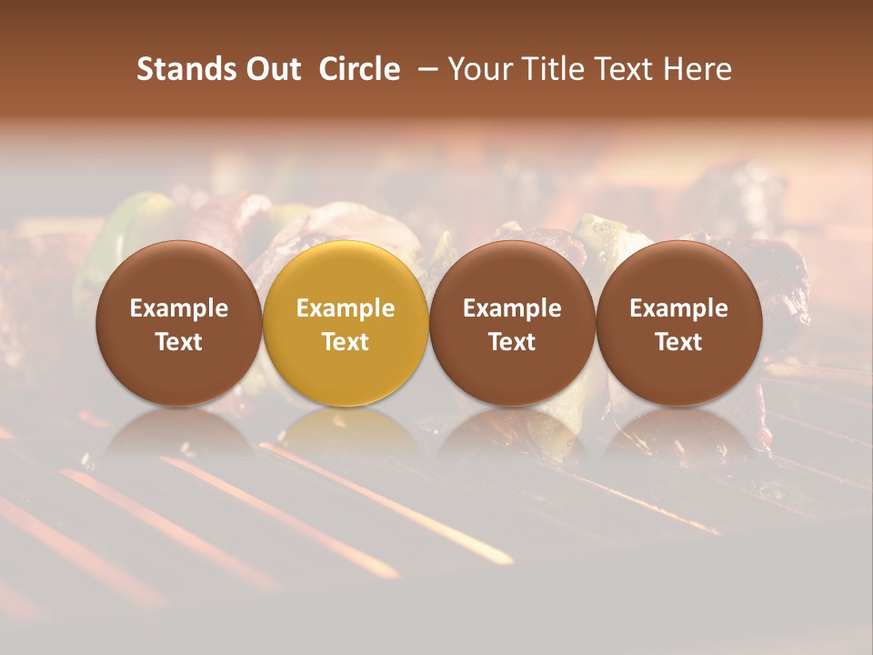 Dark Beef Smoke PowerPoint Template