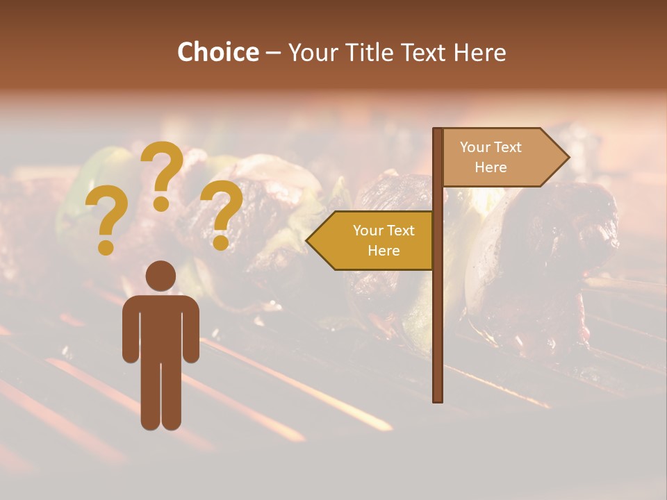 Dark Beef Smoke PowerPoint Template