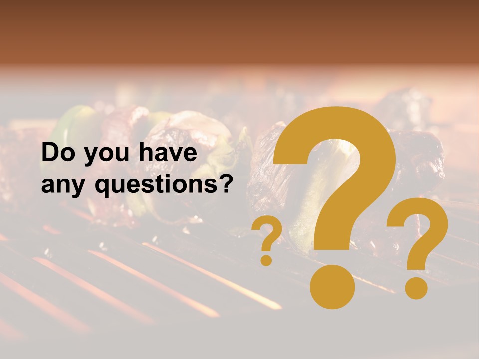 Dark Beef Smoke PowerPoint Template