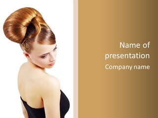 Fashion Glamour Elegance PowerPoint Template