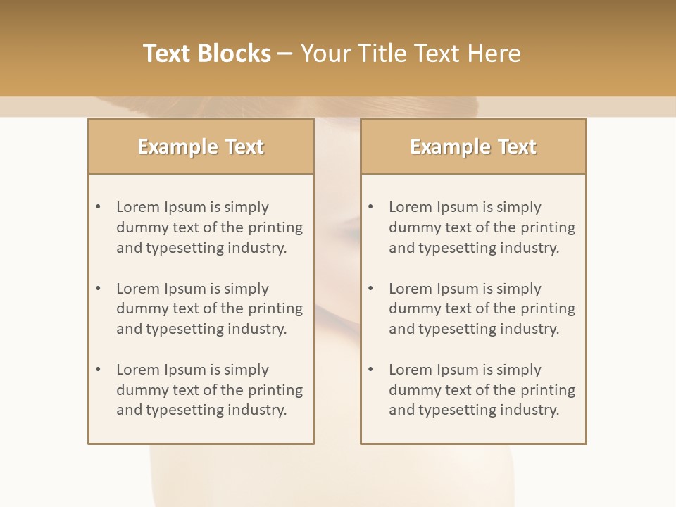 Fashion Glamour Elegance PowerPoint Template