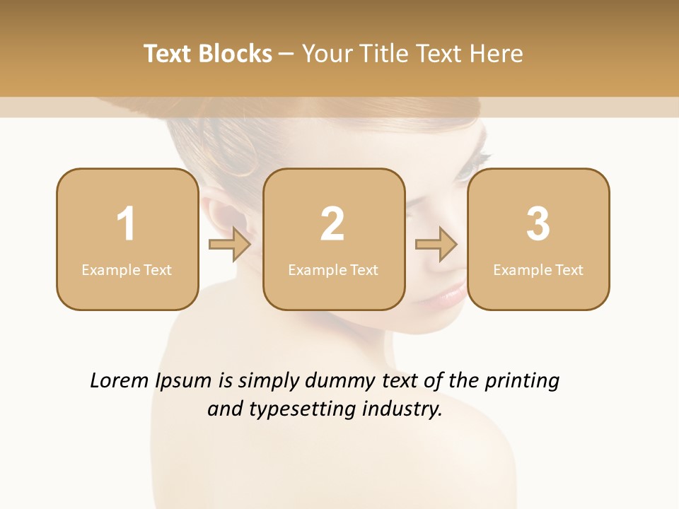 Fashion Glamour Elegance PowerPoint Template