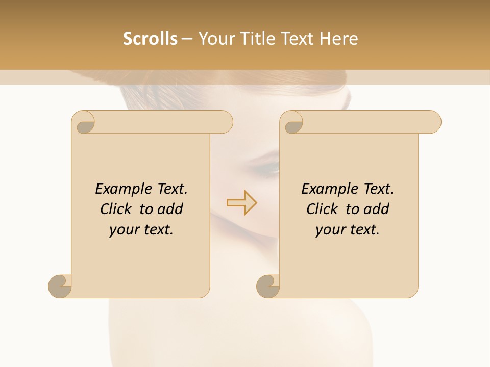 Fashion Glamour Elegance PowerPoint Template