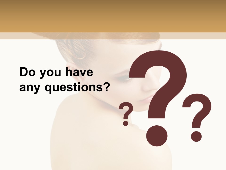 Fashion Glamour Elegance PowerPoint Template