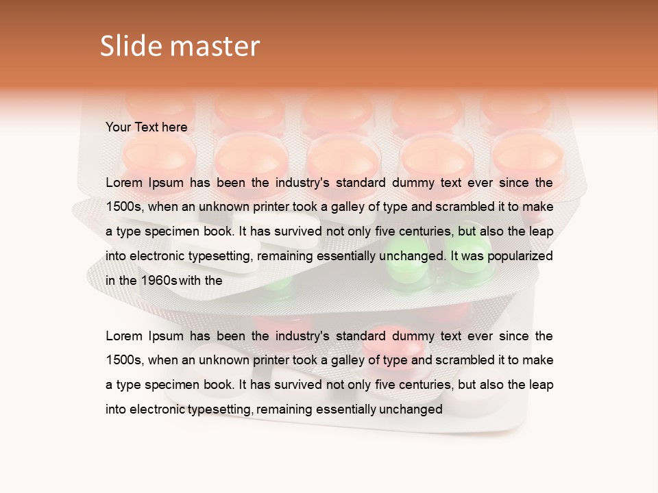 Drug Herd Heap PowerPoint Template