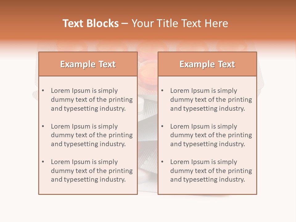 Drug Herd Heap PowerPoint Template