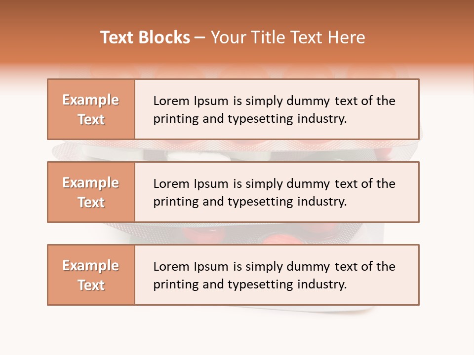 Drug Herd Heap PowerPoint Template