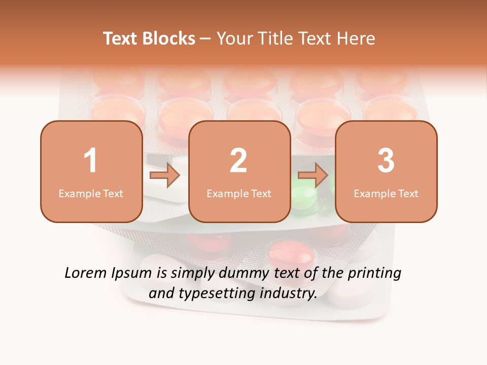 Drug Herd Heap PowerPoint Template