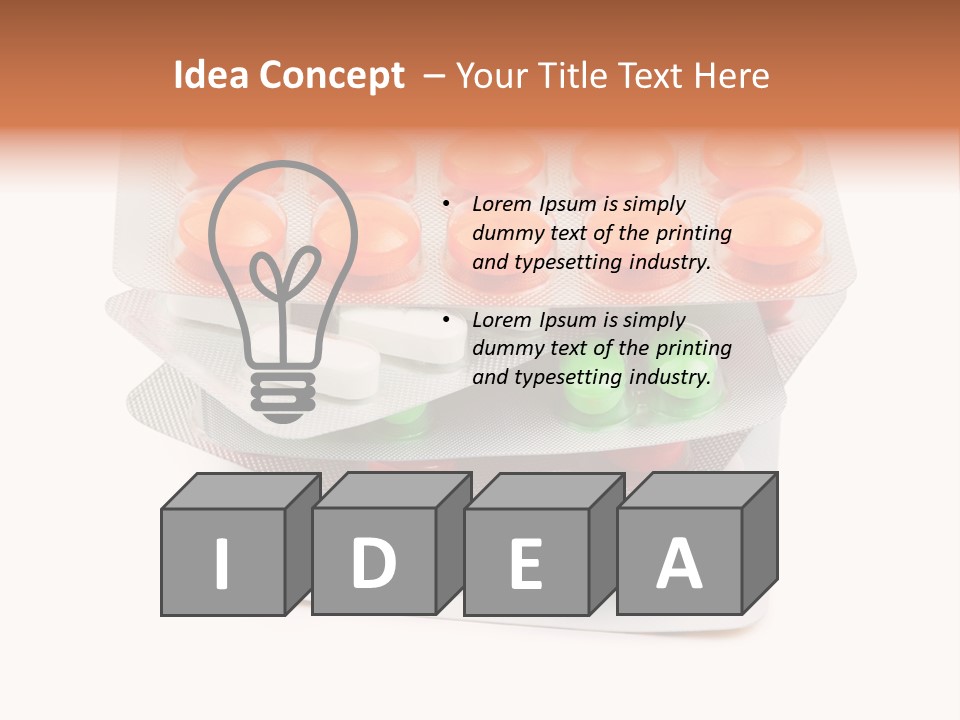 Drug Herd Heap PowerPoint Template