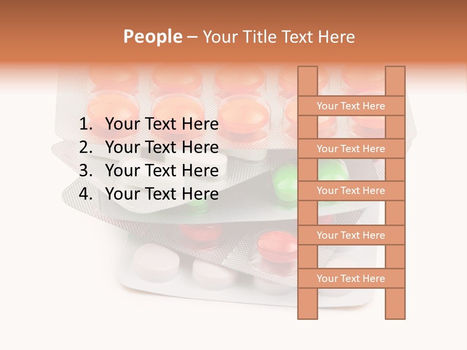 Drug Herd Heap PowerPoint Template