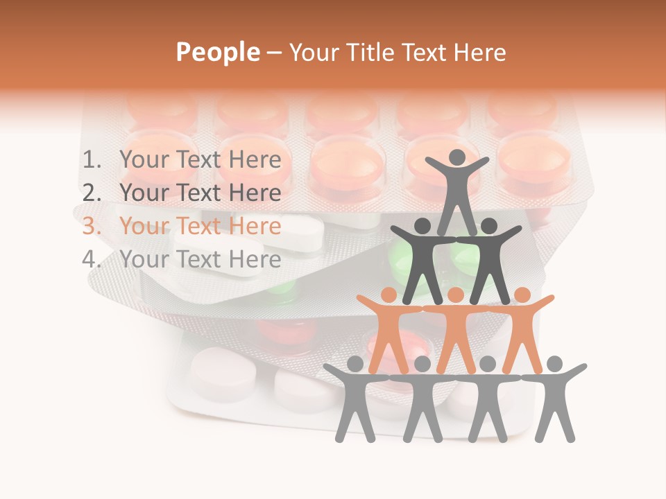 Drug Herd Heap PowerPoint Template