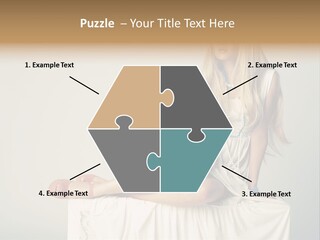 Young Portrait Glamour PowerPoint Template
