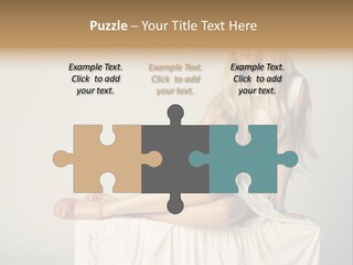 Young Portrait Glamour PowerPoint Template
