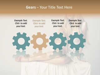 Young Portrait Glamour PowerPoint Template