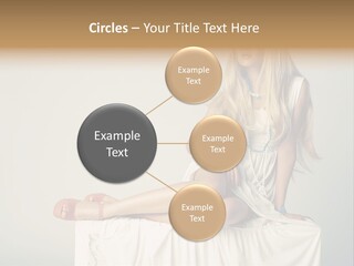 Young Portrait Glamour PowerPoint Template