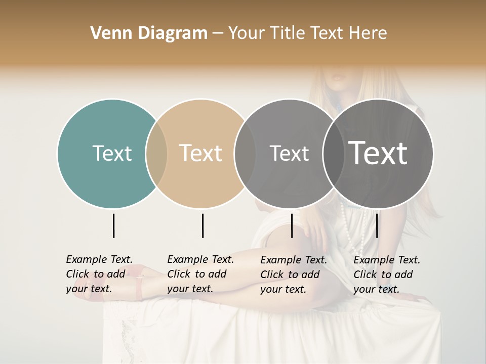 Young Portrait Glamour PowerPoint Template
