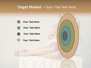 Young Portrait Glamour PowerPoint Template