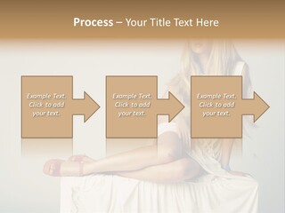 Young Portrait Glamour PowerPoint Template