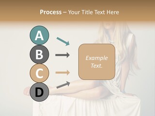 Young Portrait Glamour PowerPoint Template