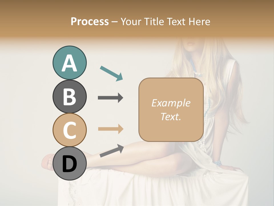 Young Portrait Glamour PowerPoint Template